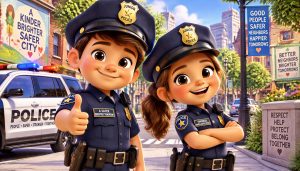 Police Officer for Kids: Role Guide, Learning
